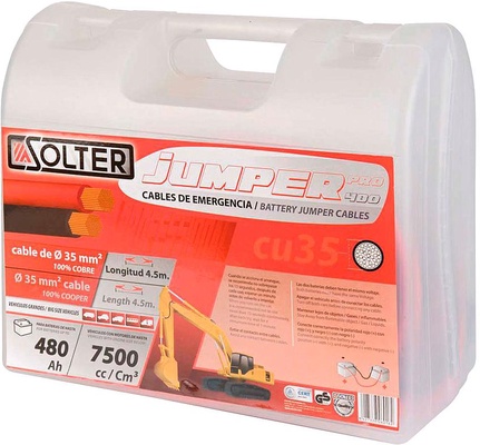 Cables Arranque coches camiones Cu 35 mm